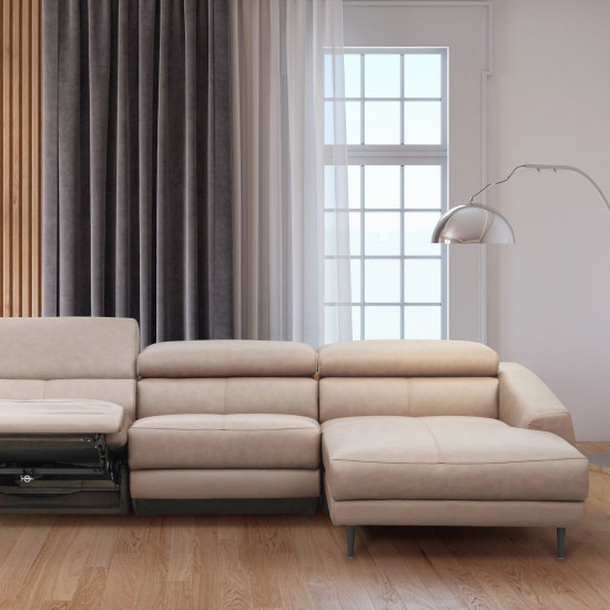 MARKUS Motion Sofa, L210, 342 brown (G3)  [Display]